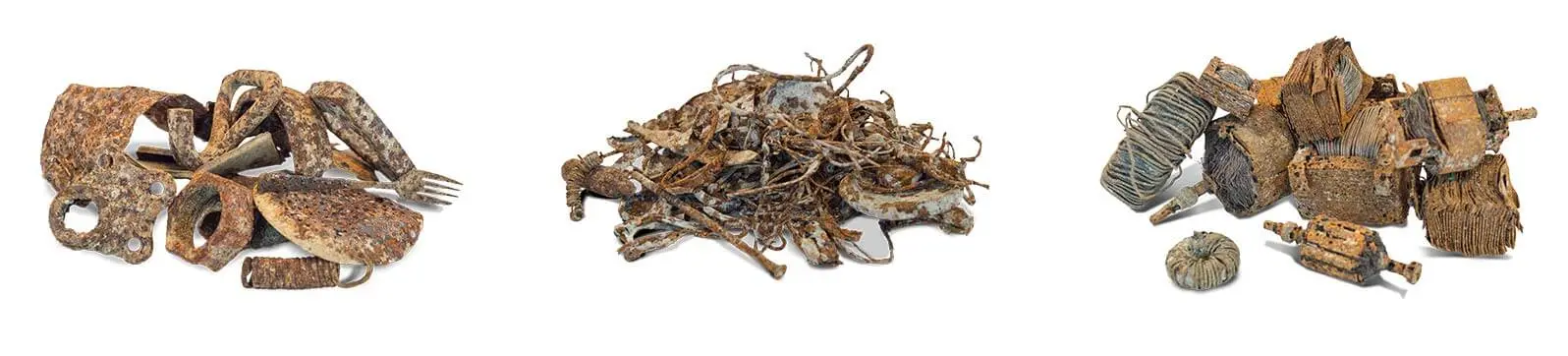 gereinigter und kupferfreier Schrott