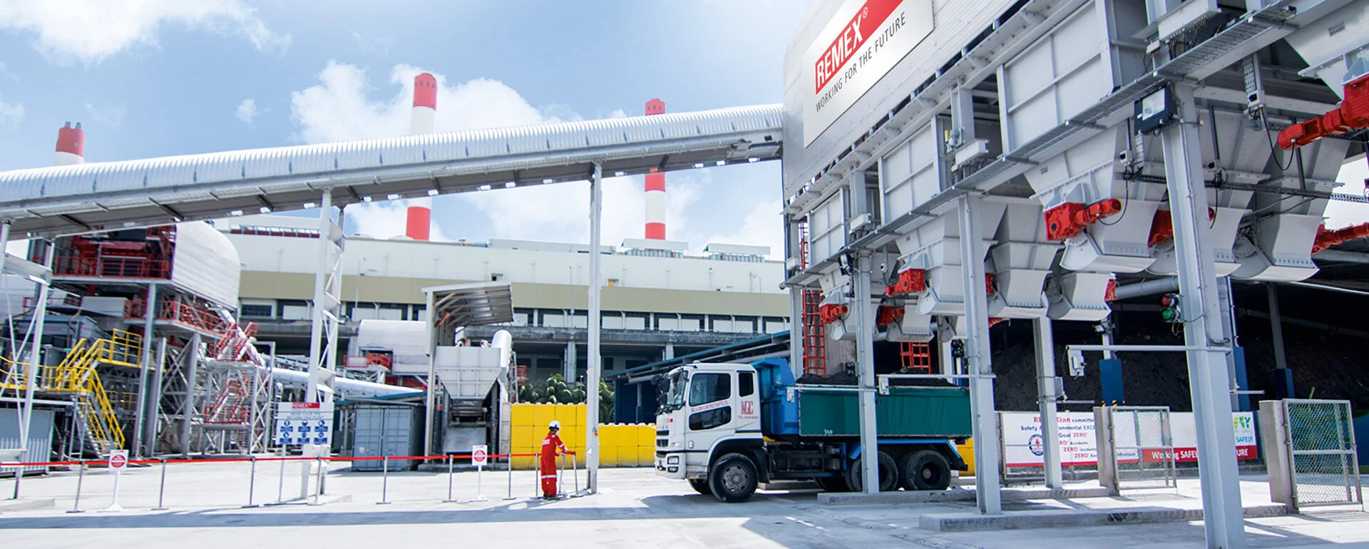 REMEX-Aufbereitungsanlage in Singapur