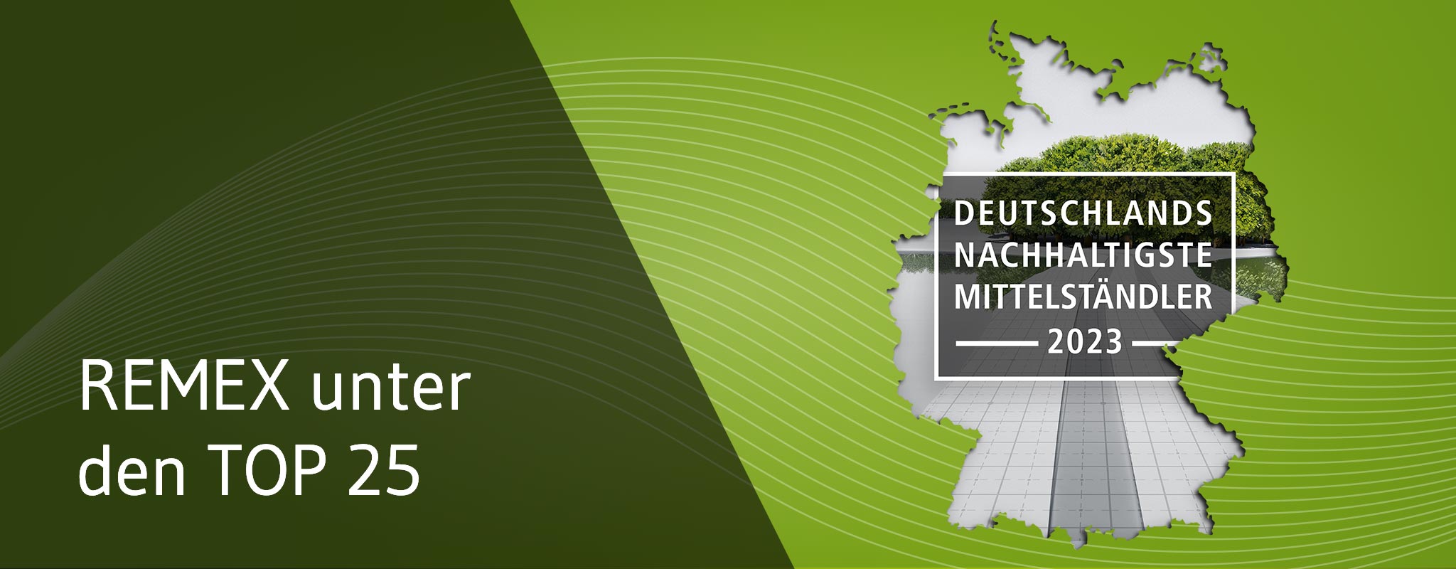 REMEX gehört zu nachhaltigsten mittelständischen Unternehmen Deutschlands