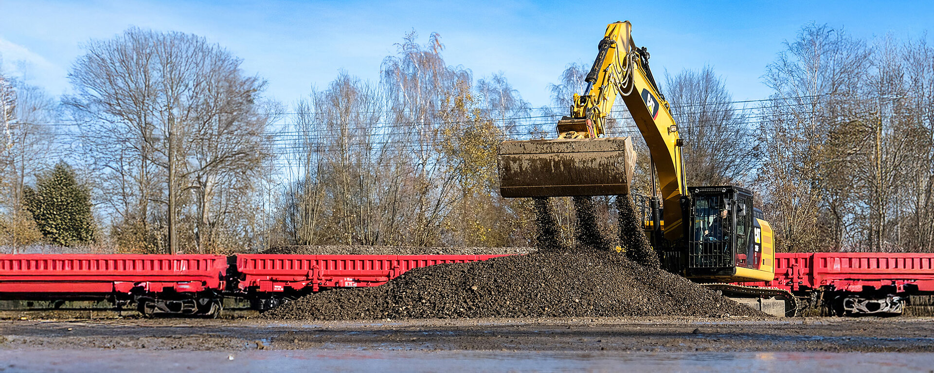 Altschotter ist die Basis für den recycelten Gleisschotter