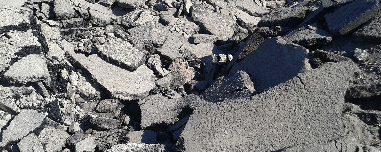 Road rubble